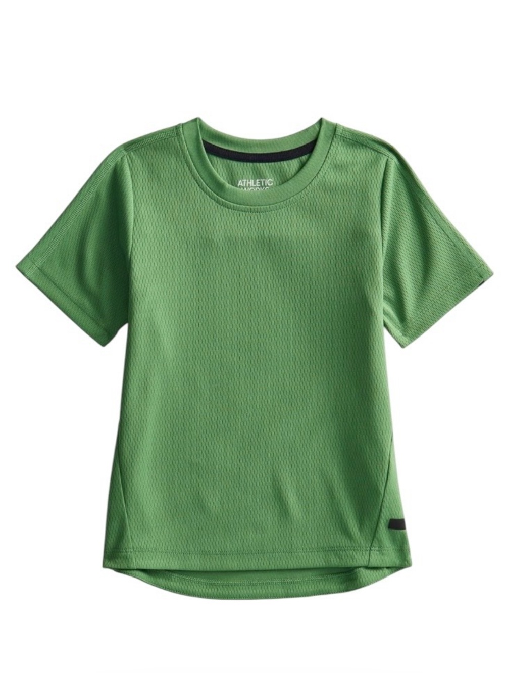 Athletic Works Boys' Green Performance Tee